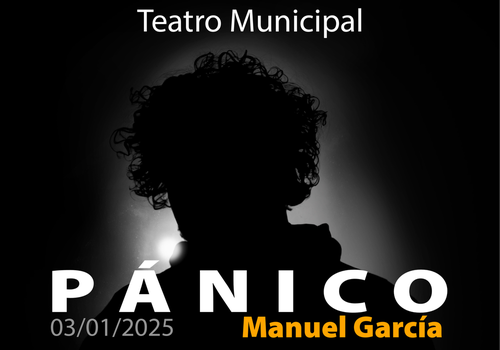 Afiche del evento "Manuel García gira Pánico Viña del Mar"