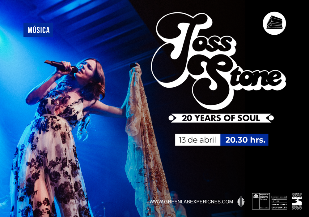Afiche del evento "Joss Stone: 20 años de Soul"