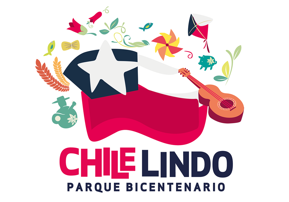 Afiche del evento "Chile Lindo 2024 en el Parque Bicentenario"