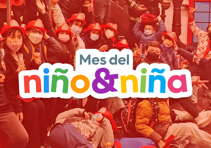 Afiche del evento "Mes del niño & niña en el MuBo"