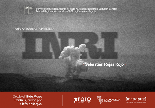 Afiche del evento "Exposición "Inri" - Foto Antofagasta/BAJ Antofagasta"