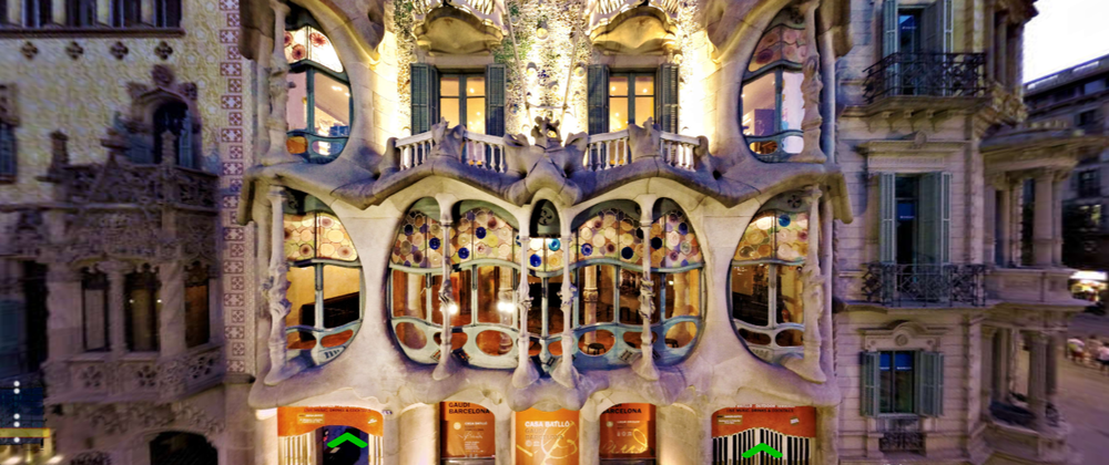 Afiche de "Descubre la Casa Batlló de Gaudí a través de este recorrido virtual"