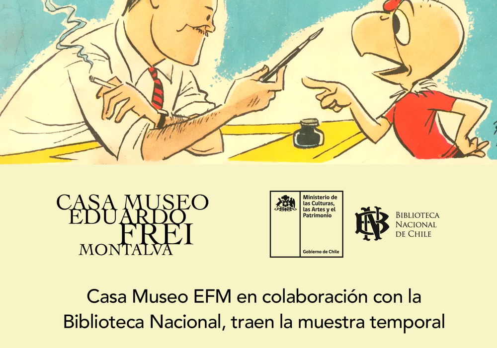 Afiche del evento "Nueva muestra temporal en Casa Museo EFM “Mi Vecino Pepo”"