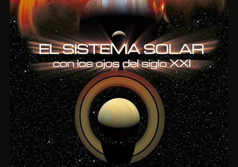 Afiche del evento "El Sistema Solar con los ojos del siglo XXI - Planetario Chile"