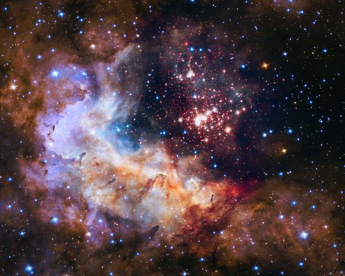 Afiche de "Increíbles imágenes del universo tomadas por el Telescopio Espacial Hubble"