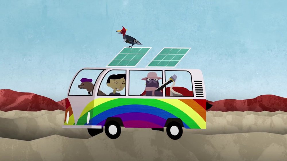 Afiche de "MIM en casa: Un cortometraje que concientiza sobre las energías limpias"
