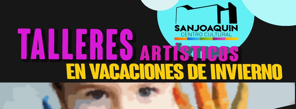 Afiche del evento "TALLERES EN VACACIONES DE INVIERNO"