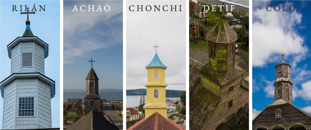 Afiche de "Patrimonio 360: Una experiencia inmersiva en las Iglesias Patrimoniales de Chiloé"